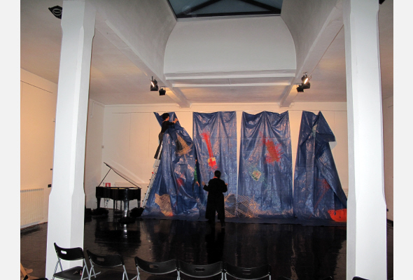 Coreografia D'Arte 2012,Allestimento Andrea Gallo Rosso, Lucio Perna
